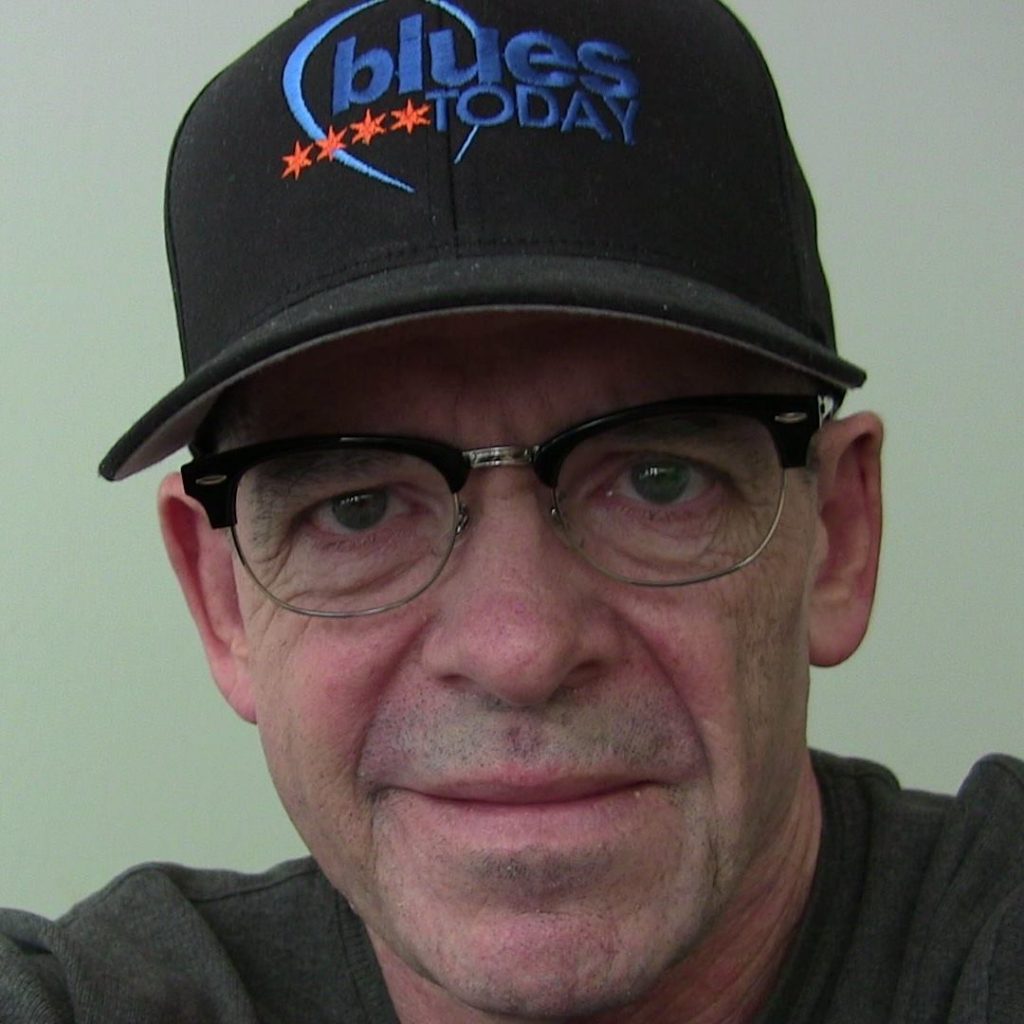 Roger O’Reilly wearing Blues Today cap